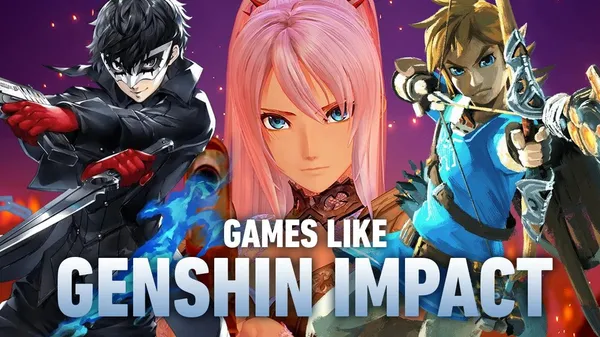 game 3d mobile - Genshin Impact