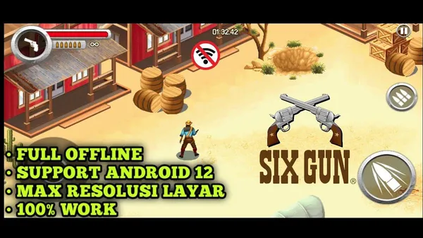 game offline android - Six-Guns