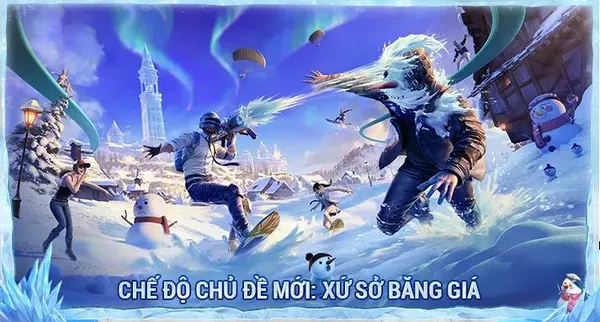 game trượt tuyết - PUBG Mobile - Phiên Bản Xứ Sở Băng Giá