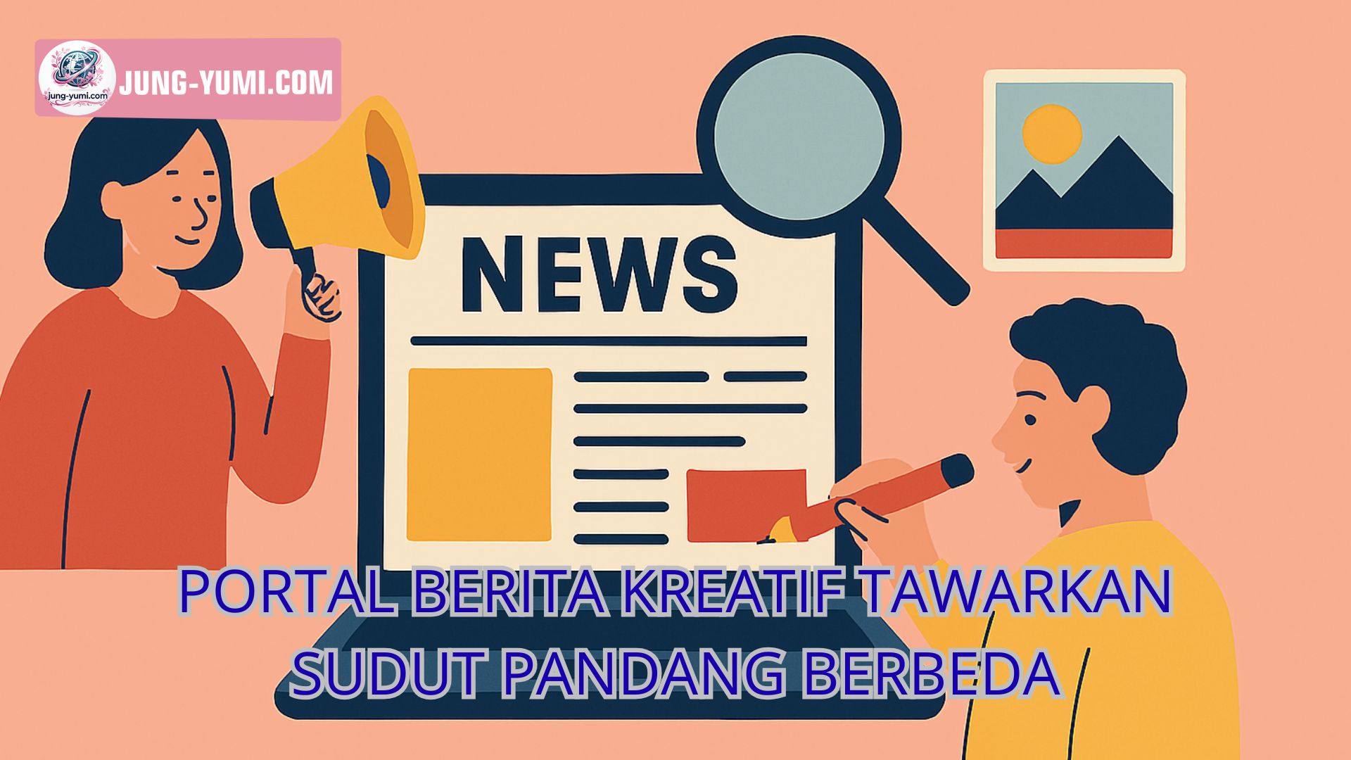 Kreatif Portal Berita Tawarkan Sudut Pandang Berbeda