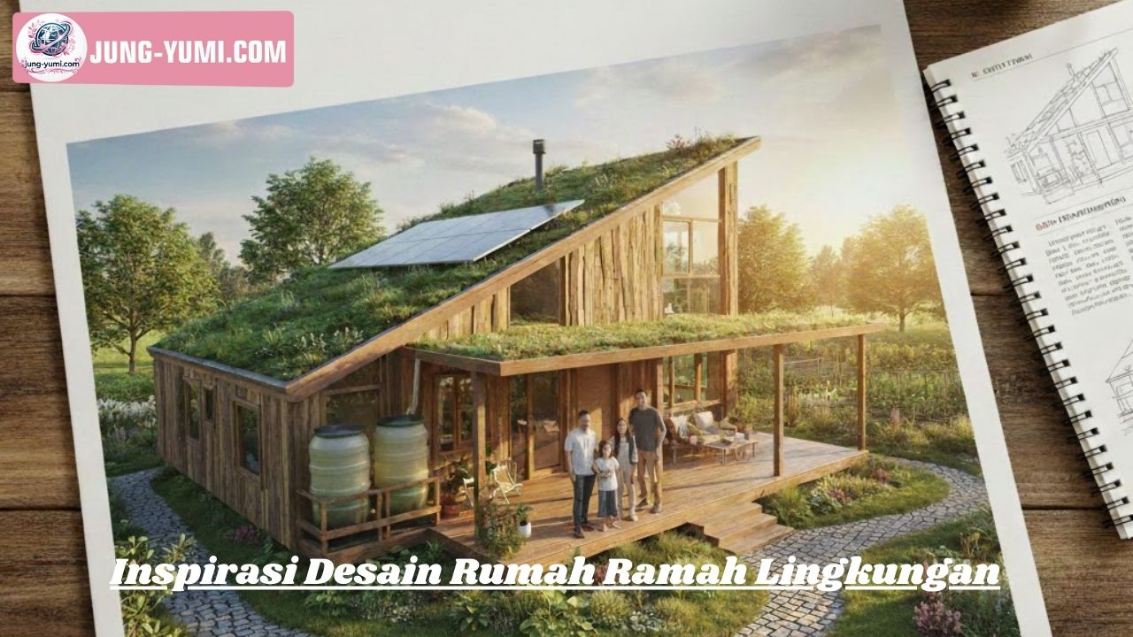 Inspirasi Desain Rumah Ramah Lingkungan