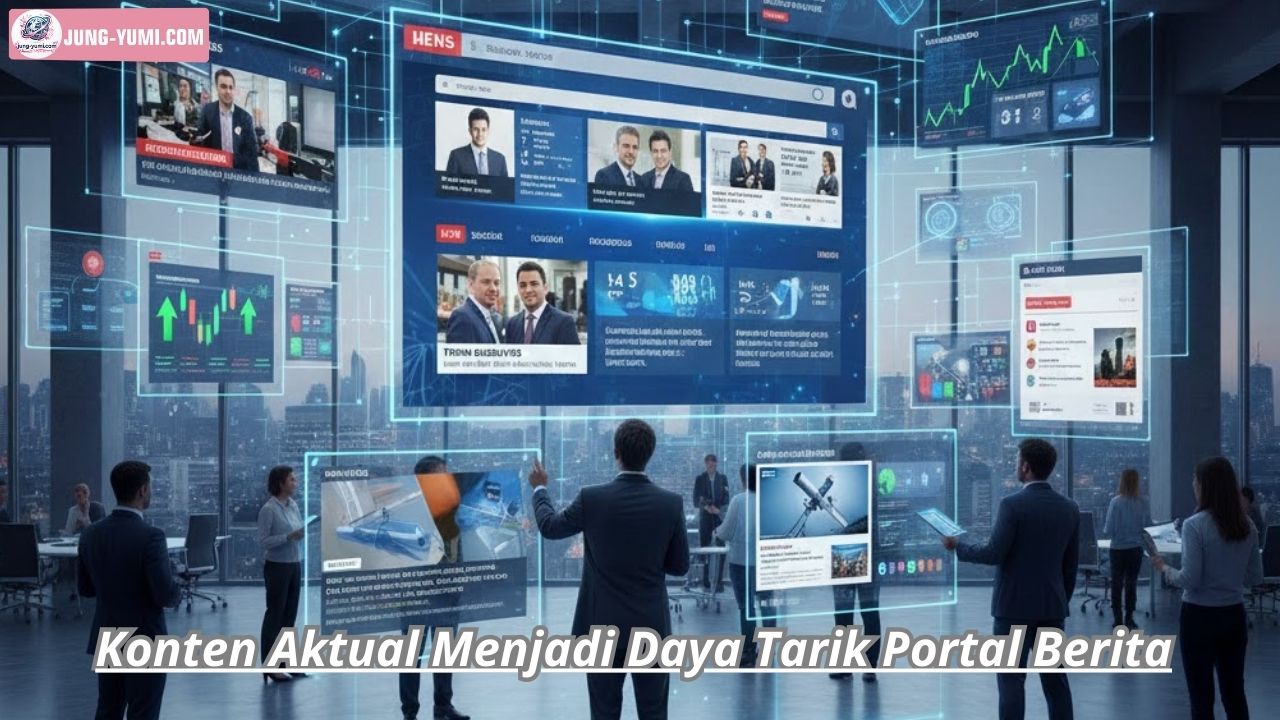 Konten Aktual Menjadi Daya Tarik Portal Berita