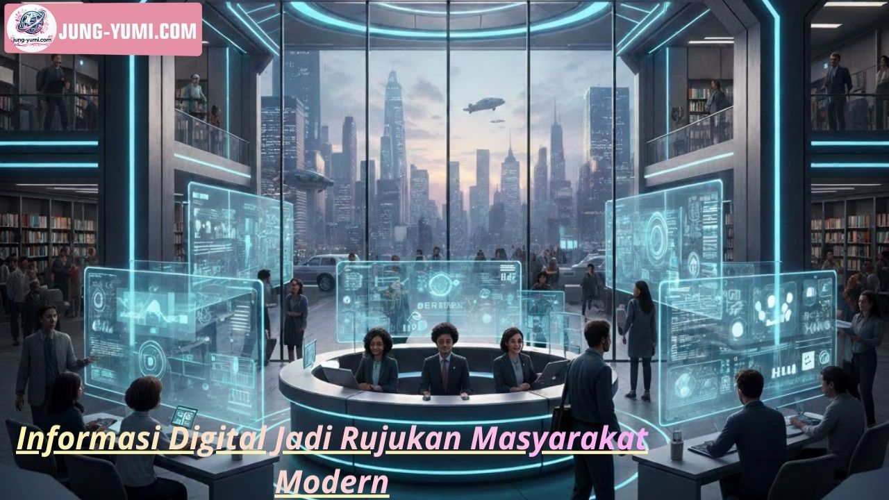 Pusat Informasi Digital Jadi Rujukan Masyarakat Modern