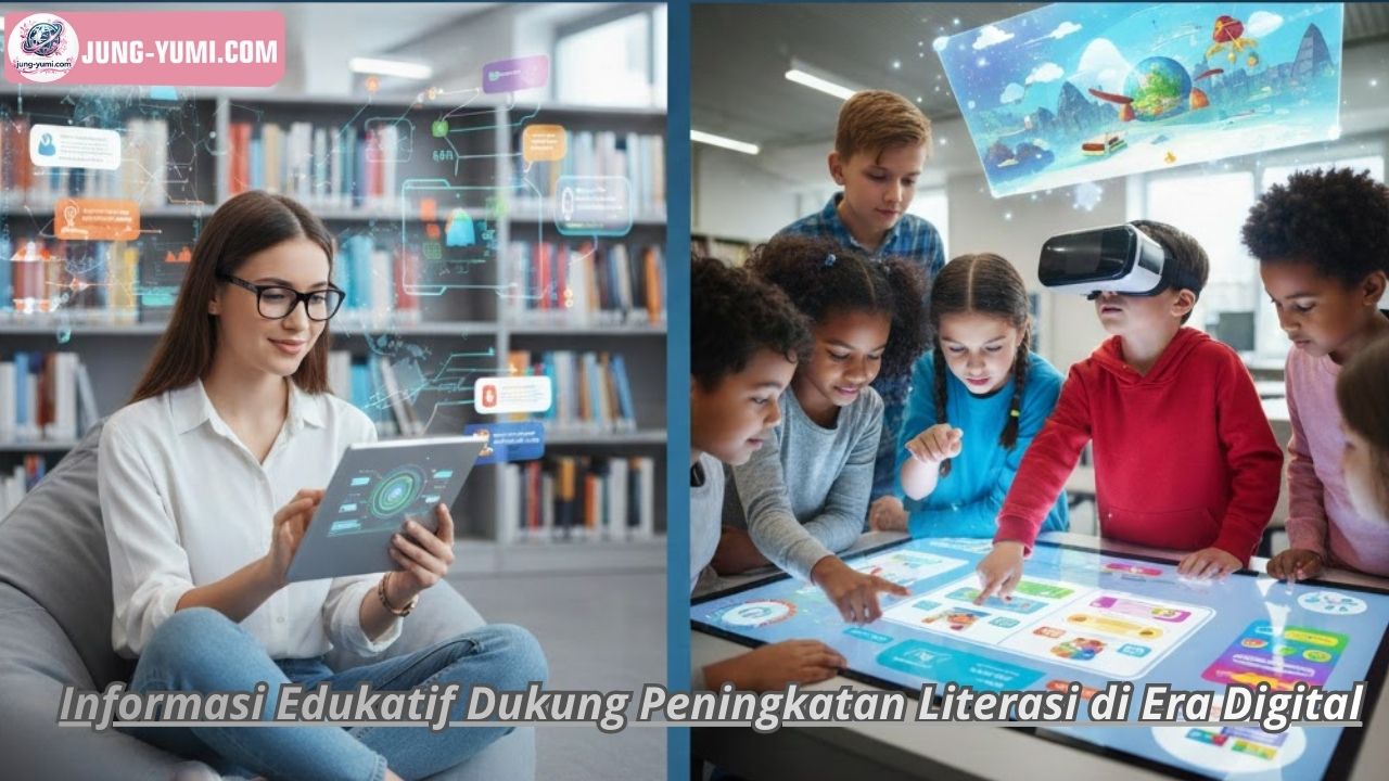 Informasi Edukatif Dukung Peningkatan Literasi di Era Digital
