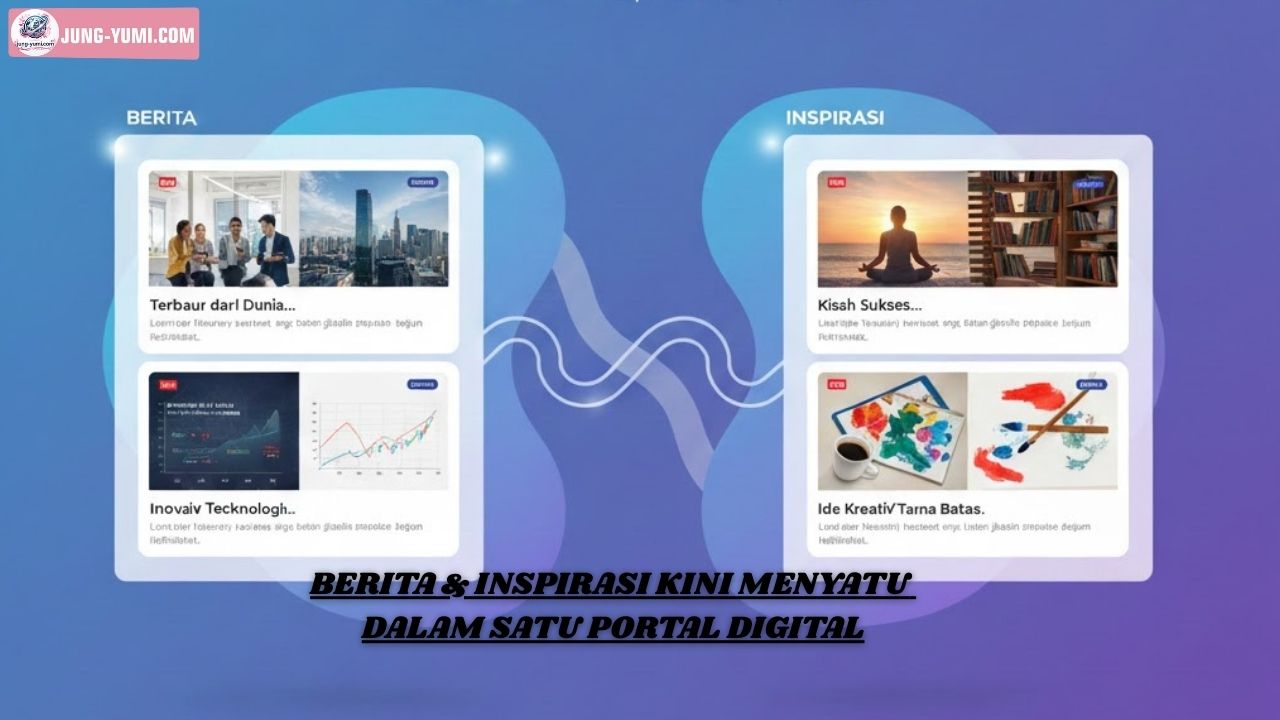 Berita & Inspirasi Kini Menyatu Dalam Satu Portal Digital