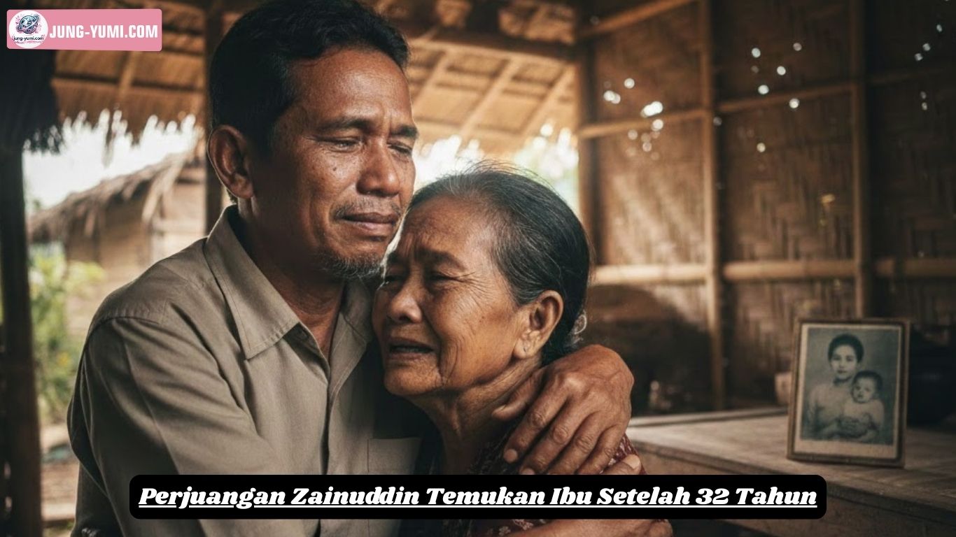 Perjuangan Zainuddin Temukan Ibu Setelah 32 Tahun