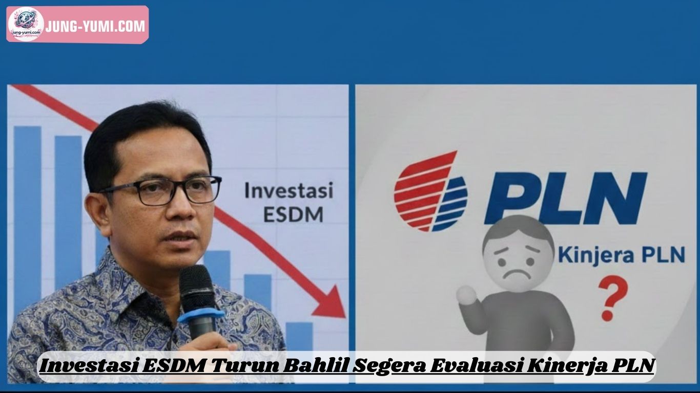 Investasi ESDM Turun Bahlil Segera Evaluasi Kinerja PLN