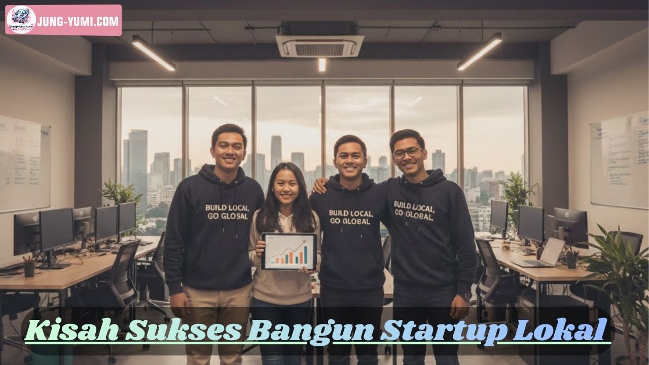 Kisah Sukses Bangun Startup Lokal