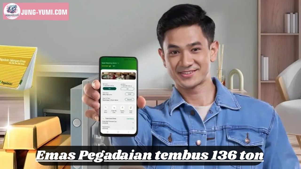 Emas Pegadaian Tembus 136 Ton