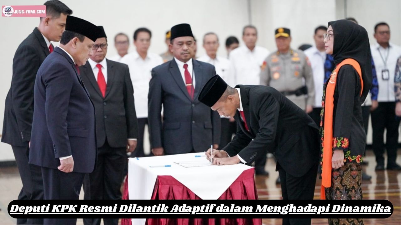 Deputi KPK Resmi Dilantik Adaptif dalam Menghadapi Dinamika