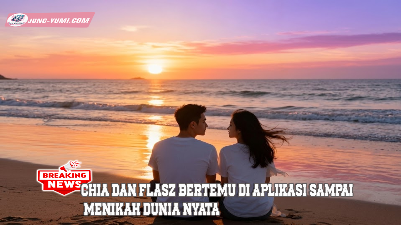 Chia dan FlasZ Bertemu Di Aplikasi Sampai Menikah Dunia Nyata