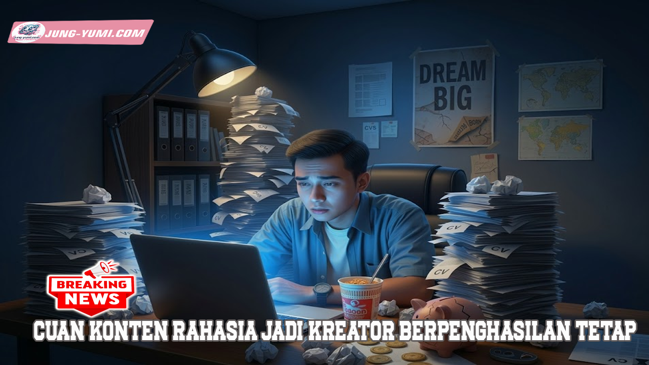 Cuan Konten Rahasia Jadi Kreator Berpenghasilan Tetap