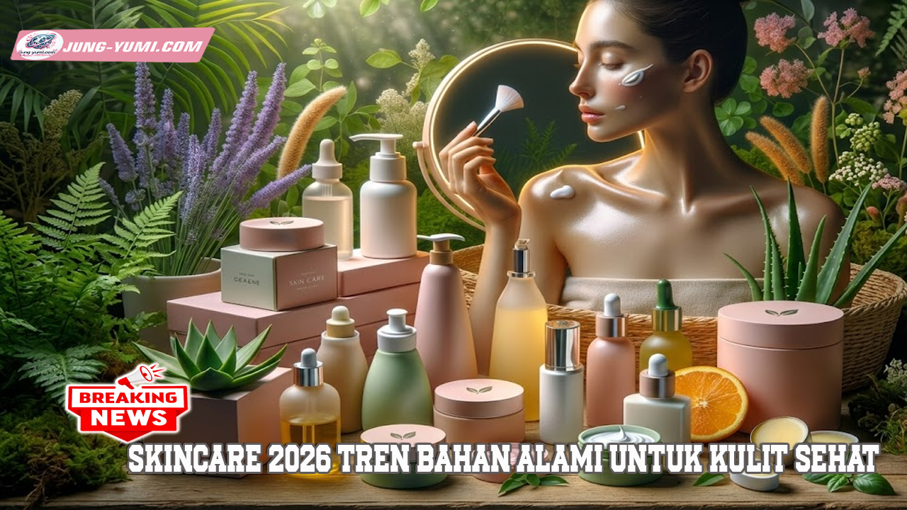 Skincare 2026 Tren Bahan Alami Untuk Kulit Sehat
