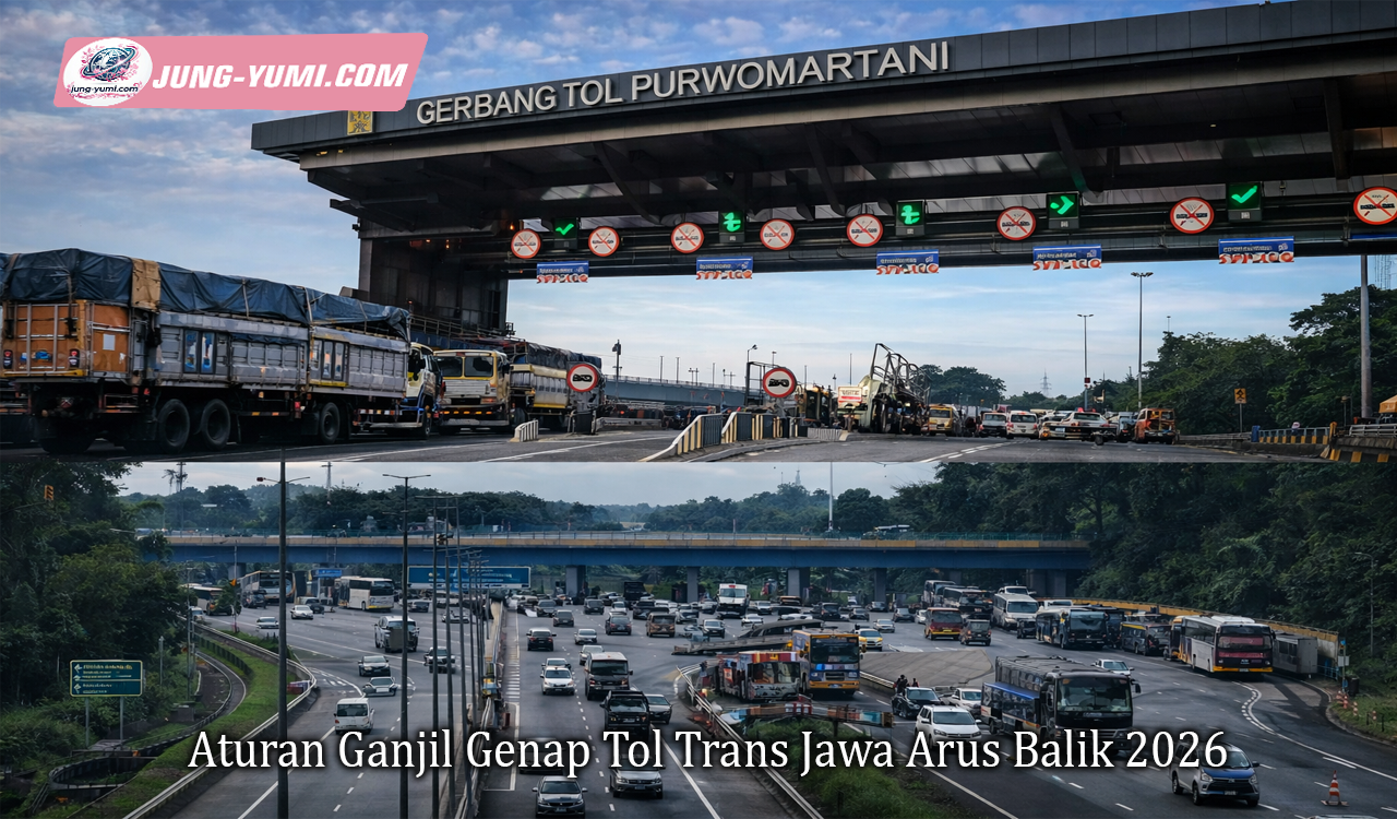Aturan Ganjil Genap Tol Trans Jawa Arus Balik 2026