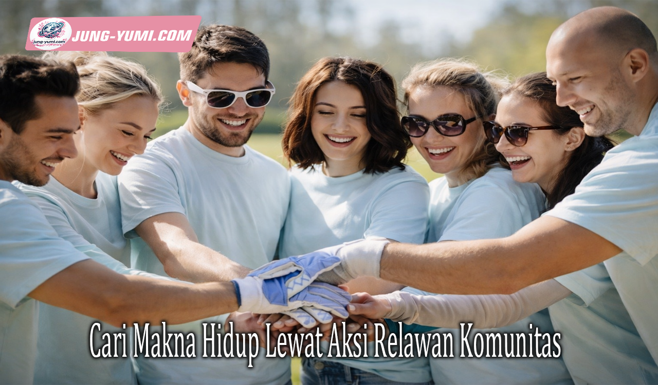 Cari Makna Hidup Lewat Aksi Relawan Komunitas